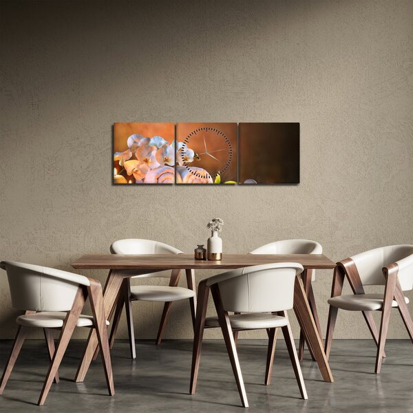 Tablou - Relaxare și spa (cu ceas) (90x30 cm)