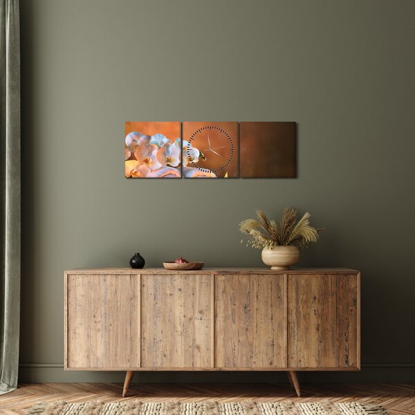 Tablou - Relaxare și spa (cu ceas) (90x30 cm)