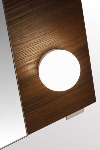 Comad Dorothy Ristretto oglindă 60x85 cm dreptunghiular cu iluminare lemn DOROTHY RISTRETTO 84-60