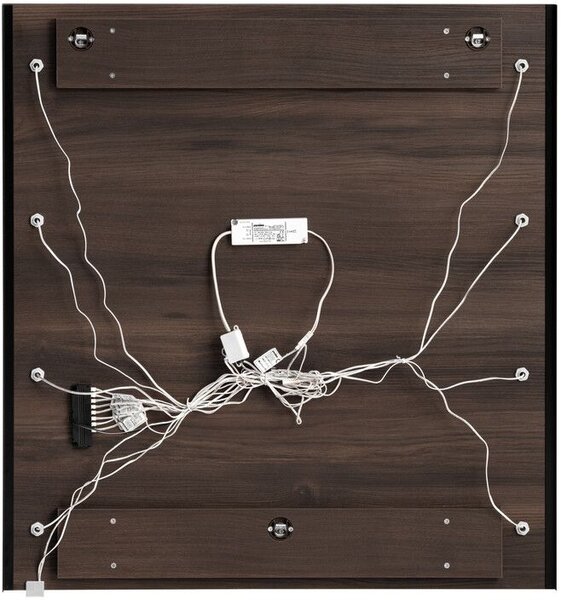 Comad Dorothy Ristretto oglindă 80x85 cm dreptunghiular cu iluminare lemn DOROTHY RISTRETTO 84-80