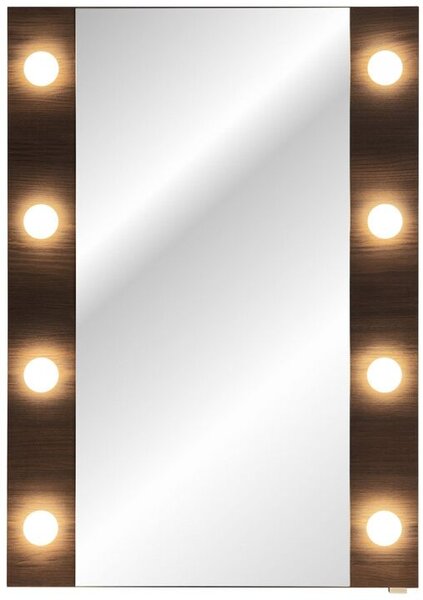 Comad Dorothy Ristretto oglindă 60x85 cm dreptunghiular cu iluminare lemn DOROTHY RISTRETTO 84-60