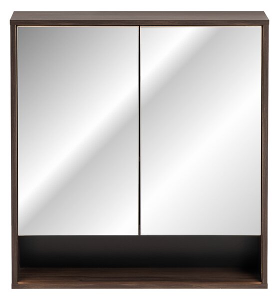 Comad Dorothy Ristretto dulap 80x20x85 cm cu oglinda stejar DOROTHY RISTRETTO 84-80-2D