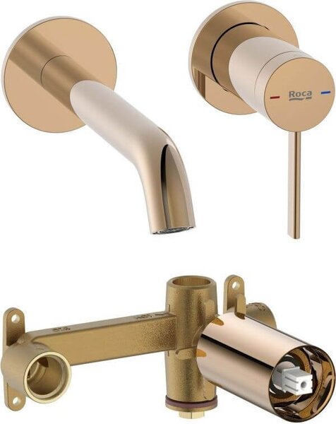 Set baterie lavoar Roca Ona A5A359ERG0, element ascuns Roca Ona A5E3501RG0