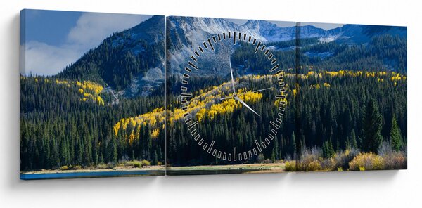 Tablou - Lost Lake, Oregon (cu ceas) (90x30 cm)