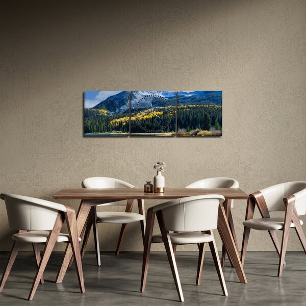 Tablou - Lost Lake, Oregon (cu ceas) (90x30 cm)