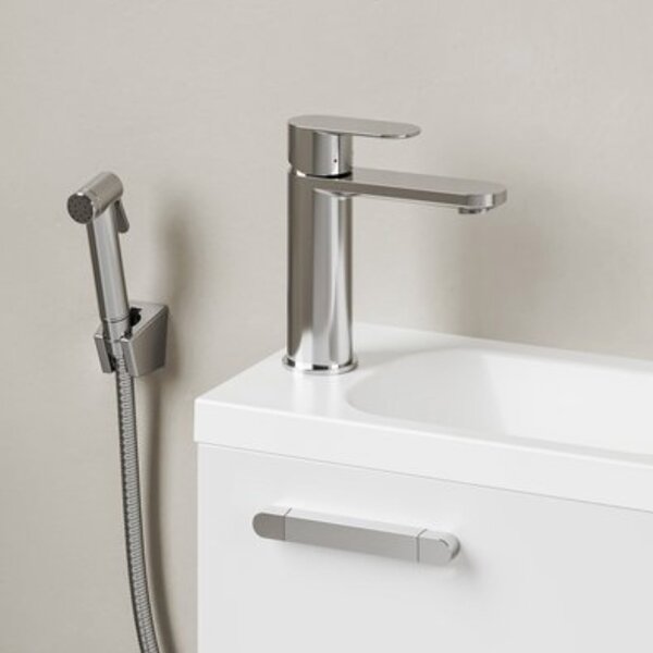 Ravak Chrome II baterie lavoar cu duș bideu stativ crom X070450