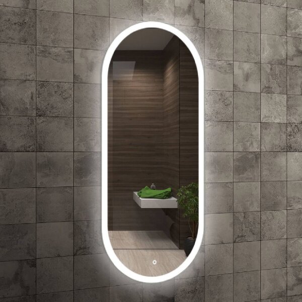 Venti Elipson oglindă 45x105 cm oval cu iluminare 5907459662771