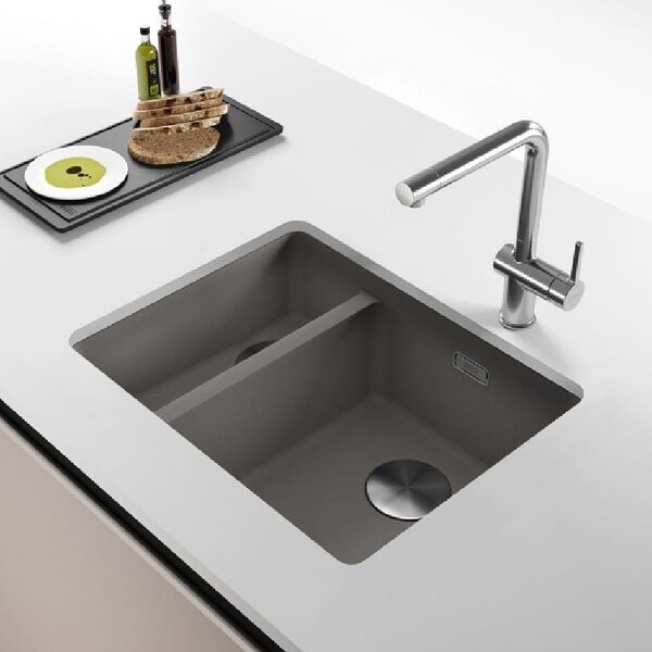 Franke Maris chiuvetă din granit 55.3x43.3 cm gri/grafit/onix 125.0716.378