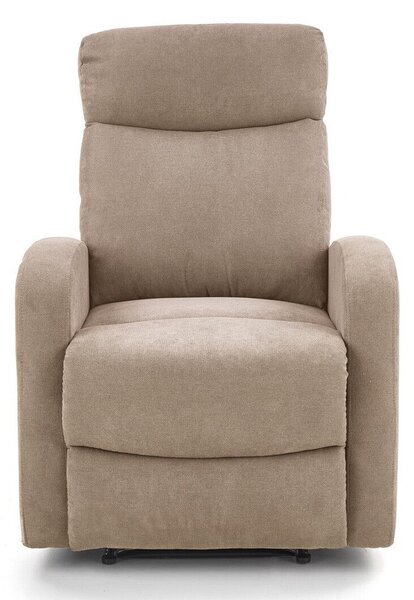 Fotoliu recliner Houston 1034Maro deschis, 8x8x10cm, Tapiterie