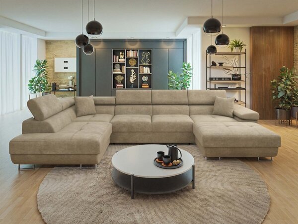 Canapea în formă de U Torezio Bis, 6 locuri