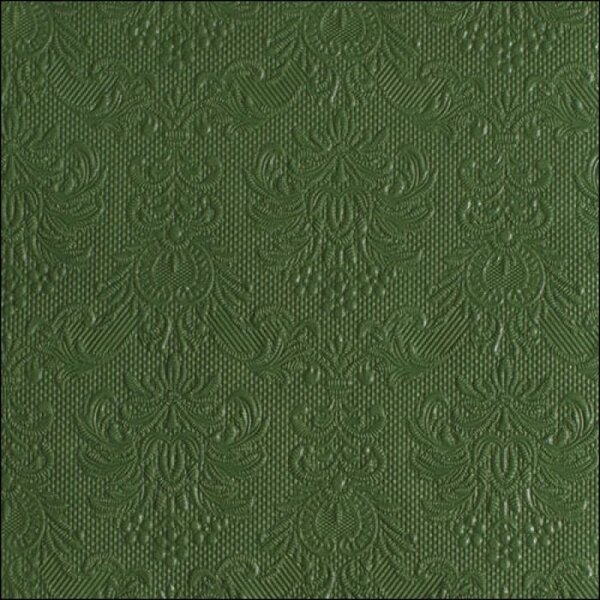 Servetele de masa Elegance Dark Green, 15 bucati, 33x33 cm