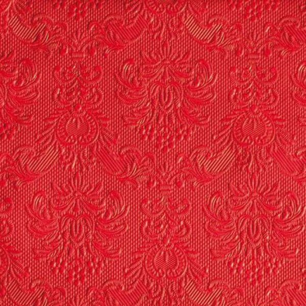 Servetele de masa Red Elegance, 15 bucati, 33x33 cm