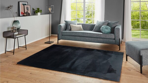 Covor Balu negru 60/90 cm