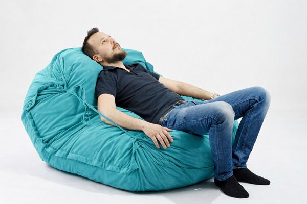 Fotoliu tip Perna Magic Pillow XXL, Material Textil - Puddle