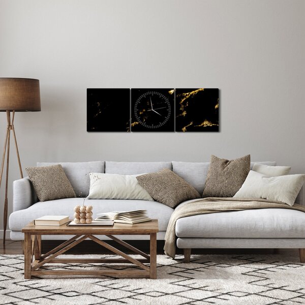 Tablou - Decor rău (cu ceas) (90x30 cm)