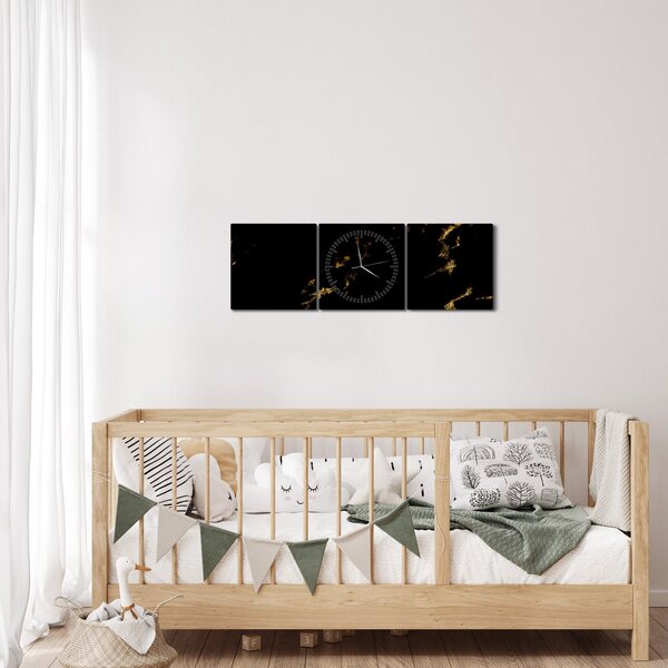 Tablou - Decor rău (cu ceas) (90x30 cm)