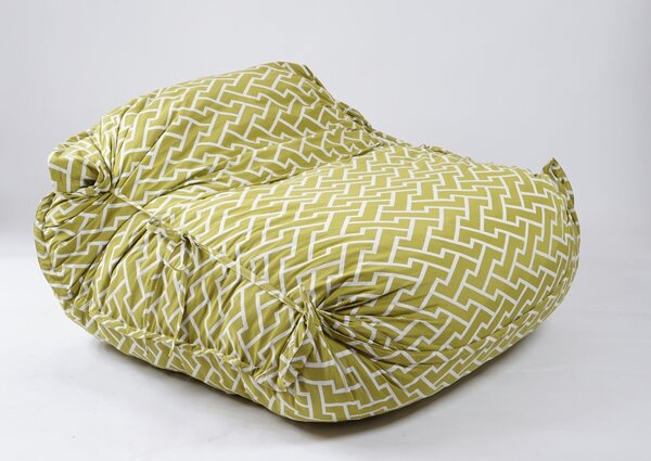 Fotoliu tip Perna Magic Pillow XXL, Material Textil - Zippity Green