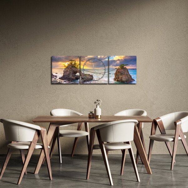 Tablou - Hatago Iwa (cu ceas) (90x30 cm)