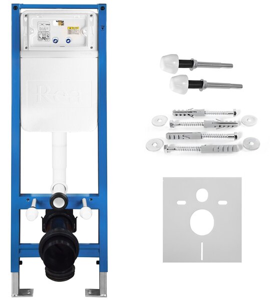 Set Cadru Îngropat Slim 024N pentru WC cu Buton HD Titan