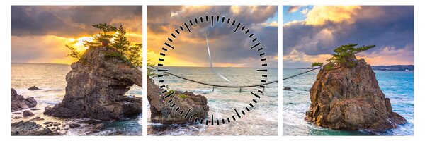 Tablou - Hatago Iwa (cu ceas) (90x30 cm)