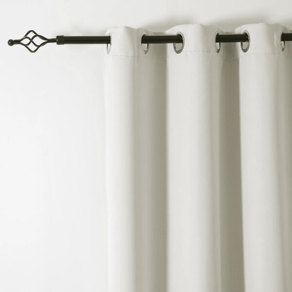 Draperie alb-crem OXFORD 140x250 cm Agatat: Inele metalice