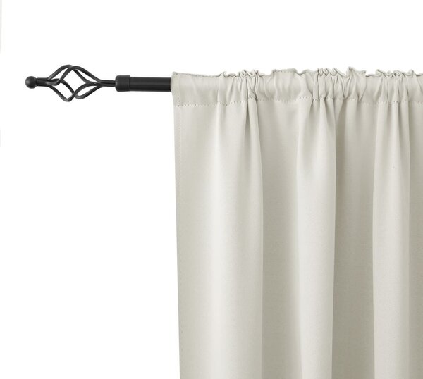 Draperie alb-crem OXFORD 140x250 cm Agatat: Inele metalice