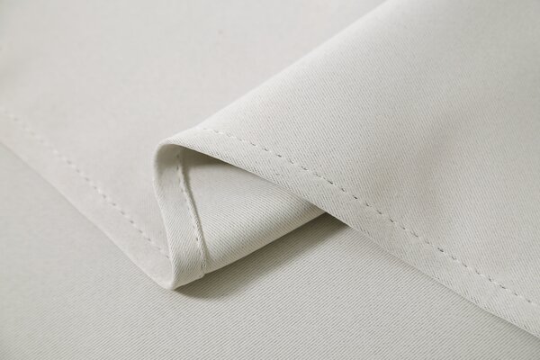 Draperie alb-crem OXFORD 140x250 cm Agatat: Inele metalice