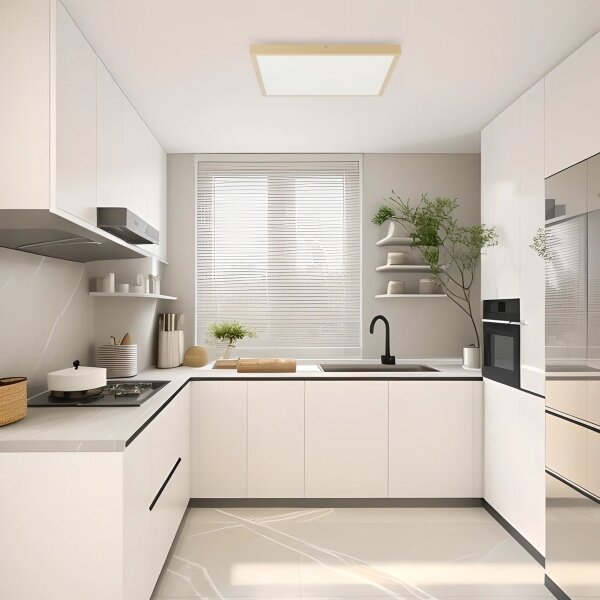 Brilagi - Lampă de baie FRAME SMART LED dimabilă, 50W/230V, 60x60, IP44 + telecomandă