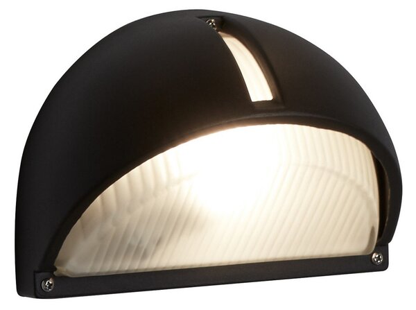 Searchlight Kentucky aplică de exterior abajur sticlă, IP44, reglabil, Negru, Metal, Modern