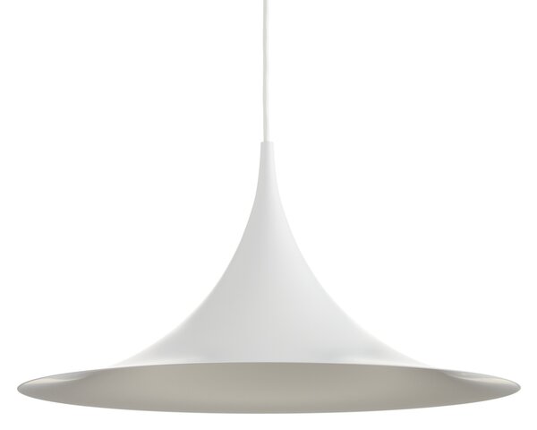 Lustră Pendul GUBI, Semi, reglabil, Alb, Camera de zi, Metal, Design