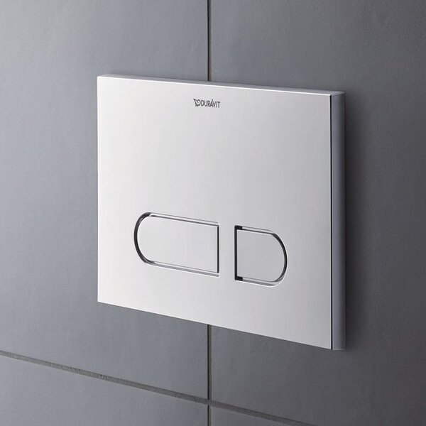 Duravit DuraSystem buton de spălare pentru WC crom lucios WD5001021000