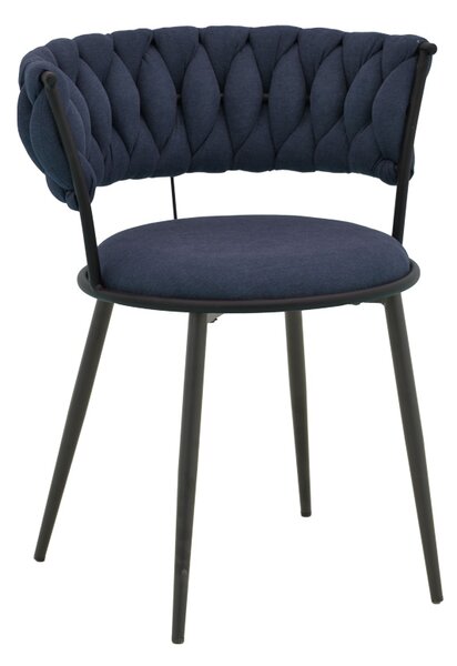 Scaun Bucatarie/Dining Akisa Textil Albastru Inchis
