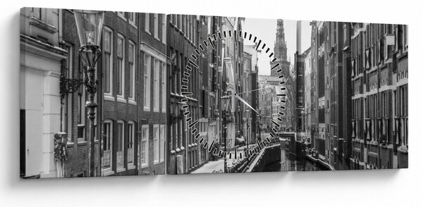 Tablou - Olanda (cu ceas) (90x30 cm)