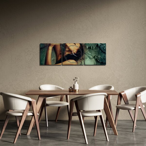 Tablou - Muza (cu ceas) (90x30 cm)