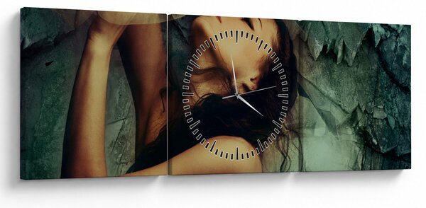 Tablou - Muza (cu ceas) (90x30 cm)