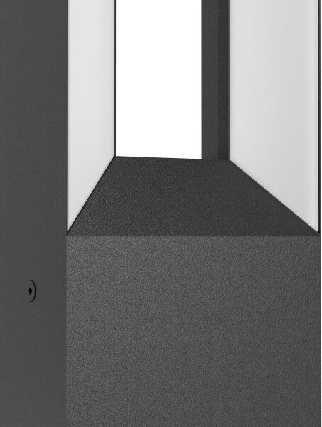 Lampă LED de exterior RIFORANO 2xLED/5W/230V IP44 77 cm Eglo 98728