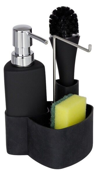 Set de bucătărie EMPIRE BLACK, 4 în 1, WENKO, negru