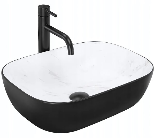 Lavoar pentru blat Rea Belinda Black Calala mat