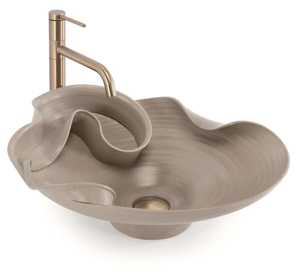 Lavoar ceramic pentru blat REA HM-12 Handmade ART