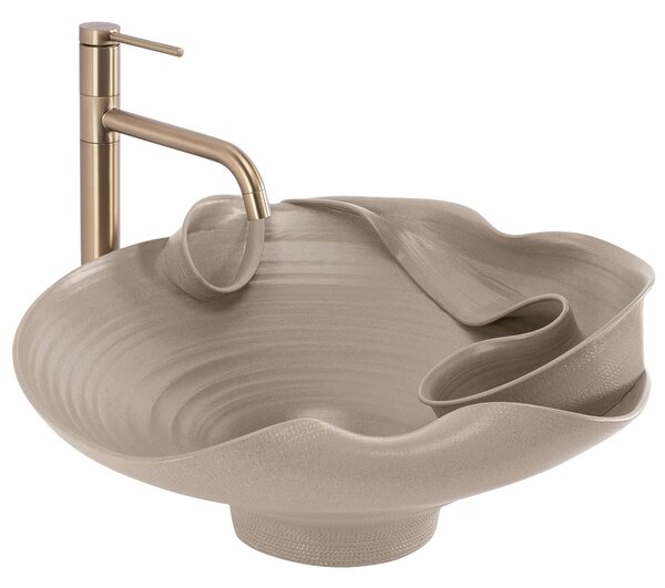 Lavoar ceramic pentru blat REA HM-12 Handmade ART