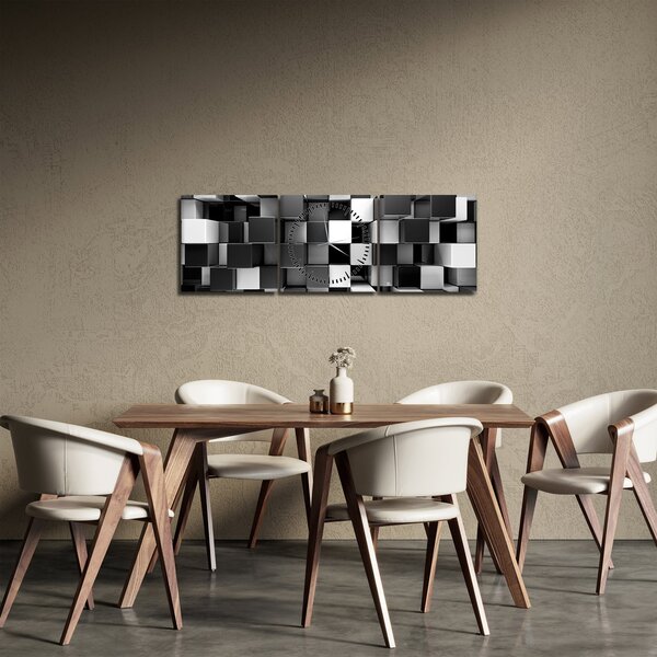 Tablou - Zaruri (cu ceas) (90x30 cm)