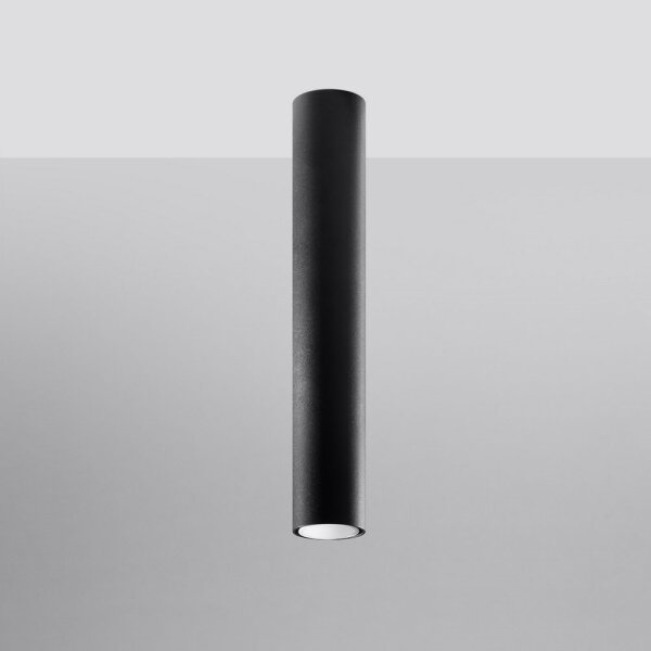 Spot LAGOS 1xGU10/40W/230V 40 cm negru Sollux SL.1002
