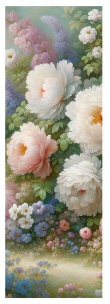 Tablou armonie florală în tonuri pastel