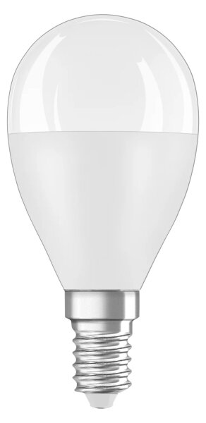 Bec LED P45 din plastic reciclat, soclu E14, 7,5 W, 230 V, 2700 K - Osram