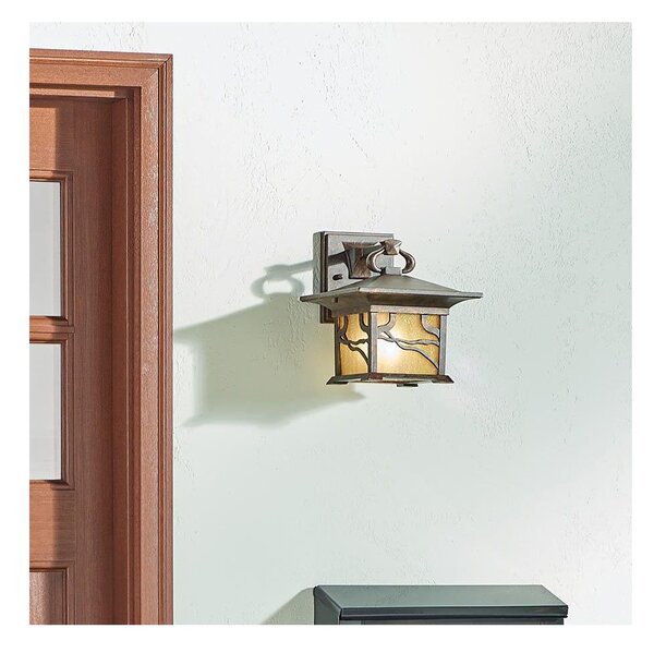 Quintiesse MORRIS M (QN-MORRIS-M) – aplică de perete pentru exterior, 1xE27/60W/230V, IP44, finisaj bronz