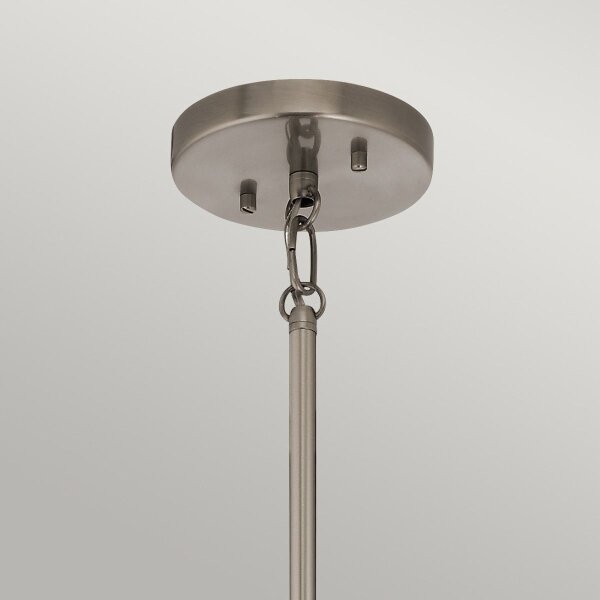 Quintiesse QN-KARLEE3 - Lustru cu tijă KARLEE, 3 x E14, 60 W, 230 V, crom mat