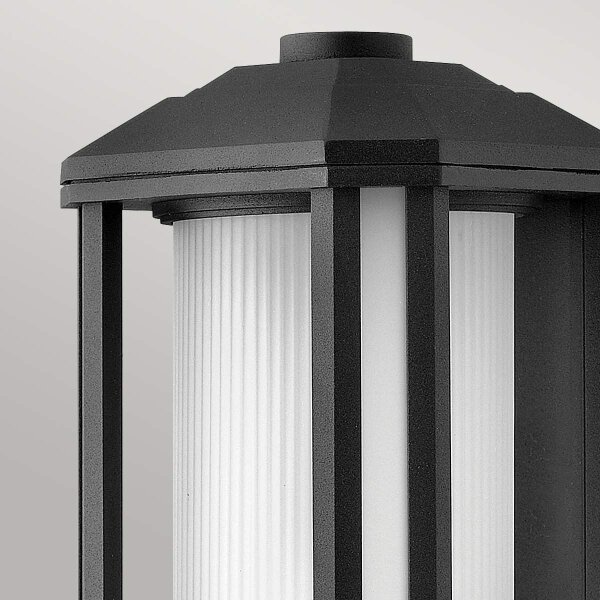 Quintiesse QN-CASTELLE-M-BLK CASTELLE M, Aplica de exterior pentru perete, 1xE27/60W/230V, IP44, negru