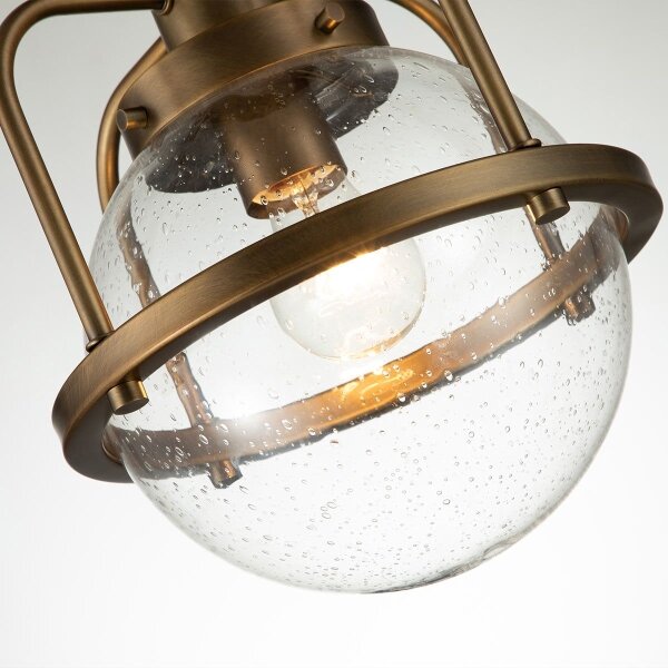 Quintiesse QN-TRIOCENT-P-NBR-Ven. Pendul cu tijă TRIOCENT 1xE27/40W/230V IP44 bronz