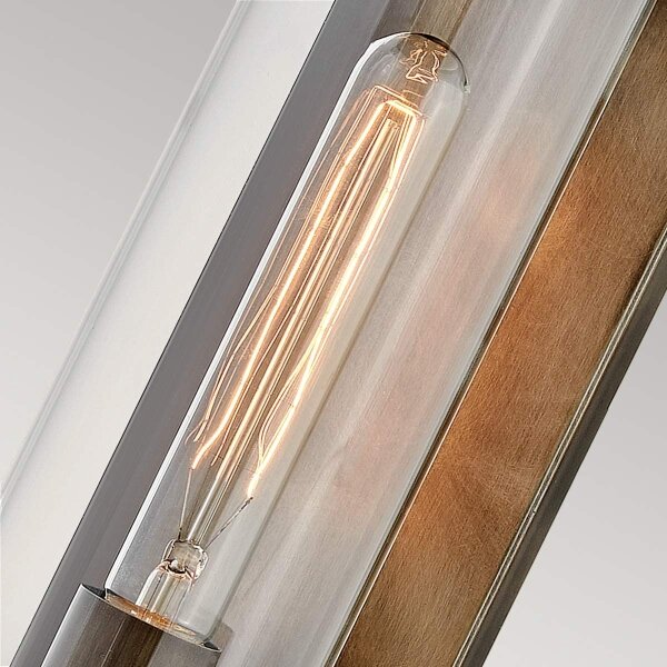Quintiesse QN-PEARSON-M-BU - Aplica de perete pentru exterior PEARSON M 1xE27/60W/230V IP44 bronz