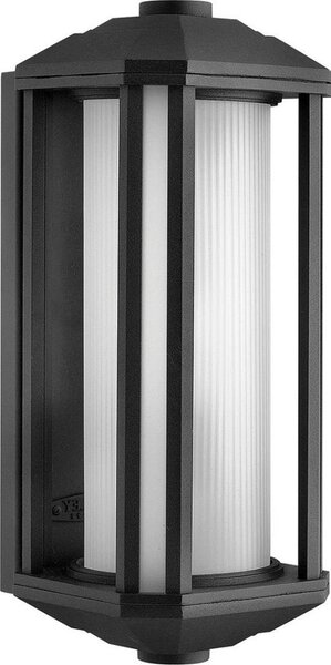 Quintiesse QN-CASTELLE-M-BLK CASTELLE M, Aplica de exterior pentru perete, 1xE27/60W/230V, IP44, negru